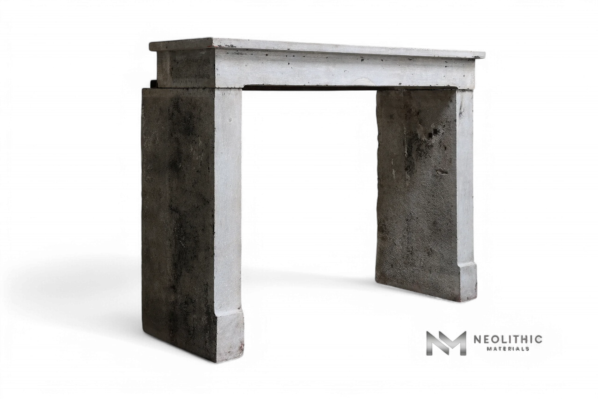 Antique Limestone de Besancon Fireplace Mantel Campagnarde Style - Image 2